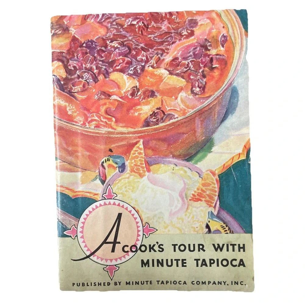 A Cook's Tour With Minute Tapioca‎ 1931 Pamphlet General Foods